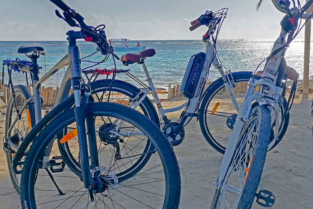 Renta de bicicletas en Costa Maya