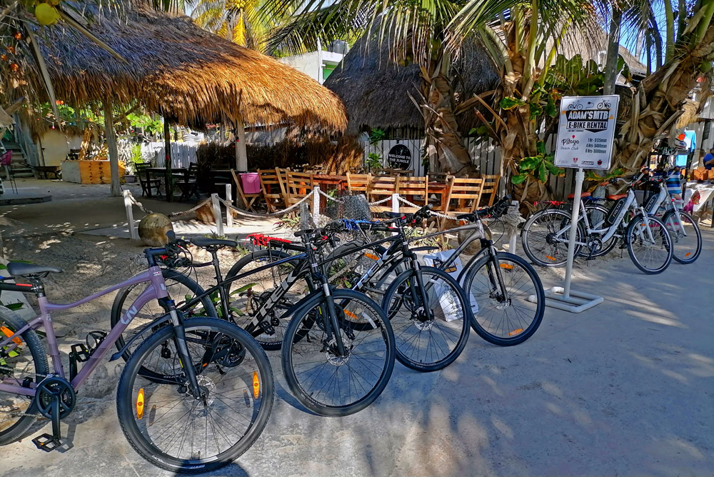 rent mountain bike in costa maya